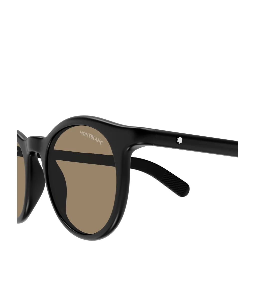 Montblanc Eyewear Round Frame Sunglasses