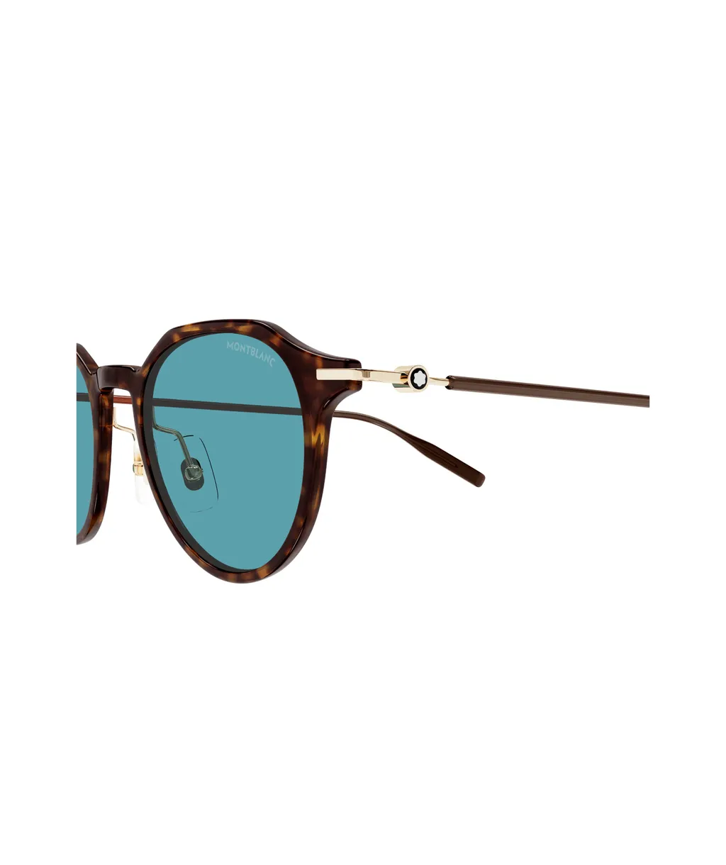 Montblanc Eyewear Round Frame Sunglasses