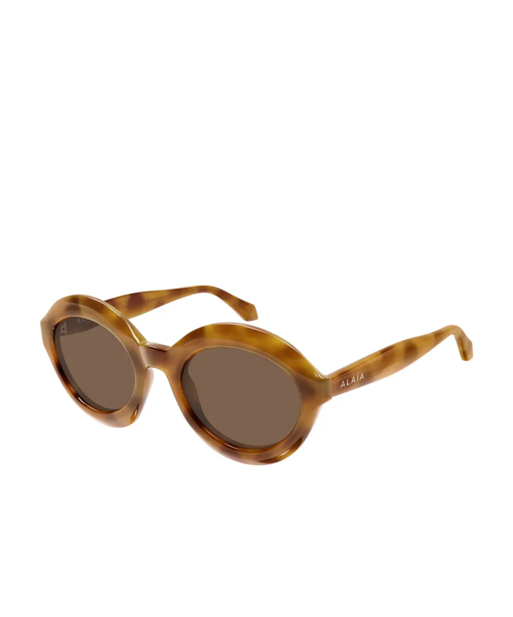 Alaa Oval Frame Sunglasses