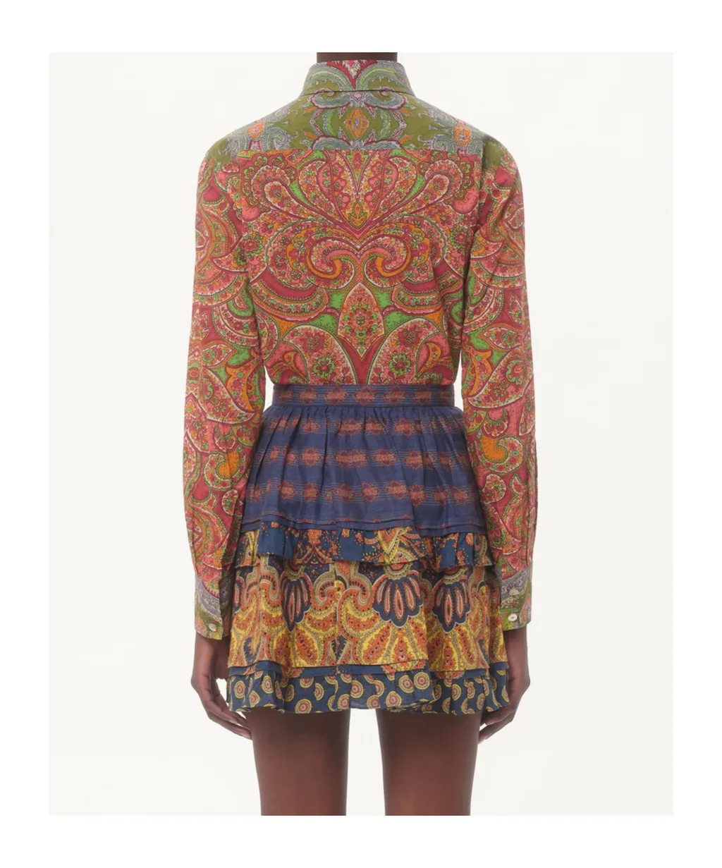 Valentino All-Over Patterned Button-Up Shirt