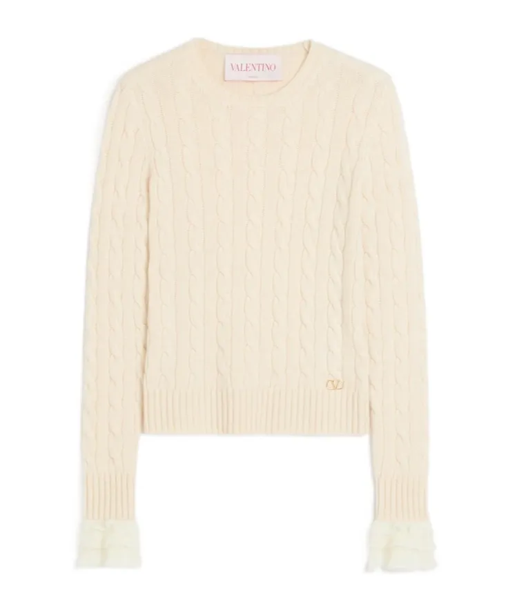 Valentino Crewneck Long-Sleeved Jumper