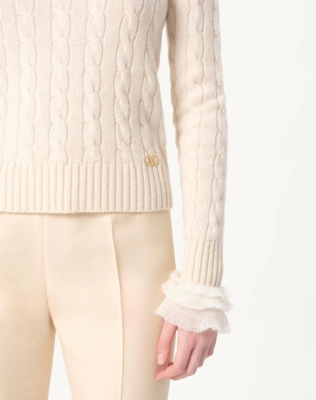 Valentino Crewneck Long-Sleeved Jumper