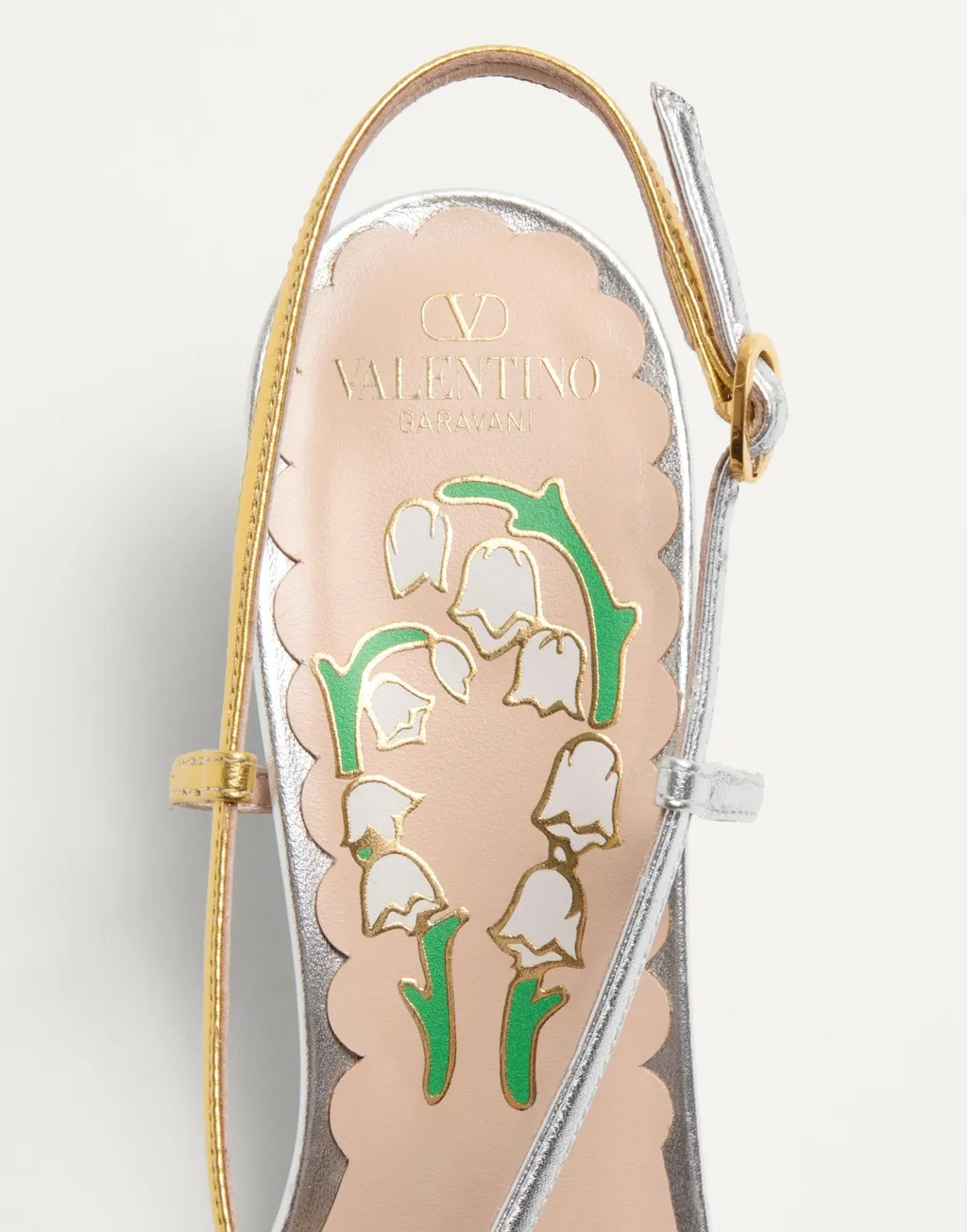Valentino Bowow Crossover Strap Slingback Pumps