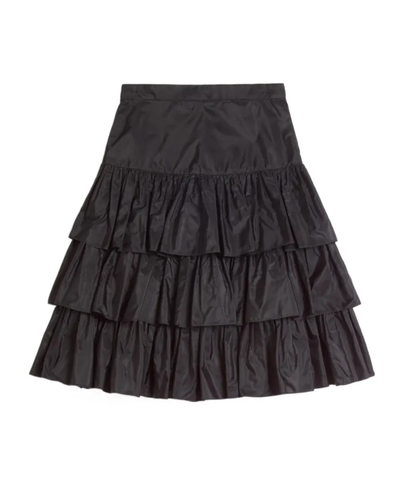 Valentino High Waist Ruffled Skirt