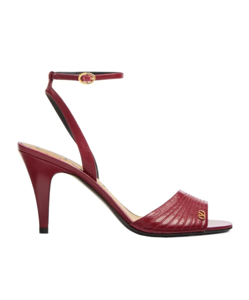 Valentino Ladycrush Ankle Strap Heeled Sandals