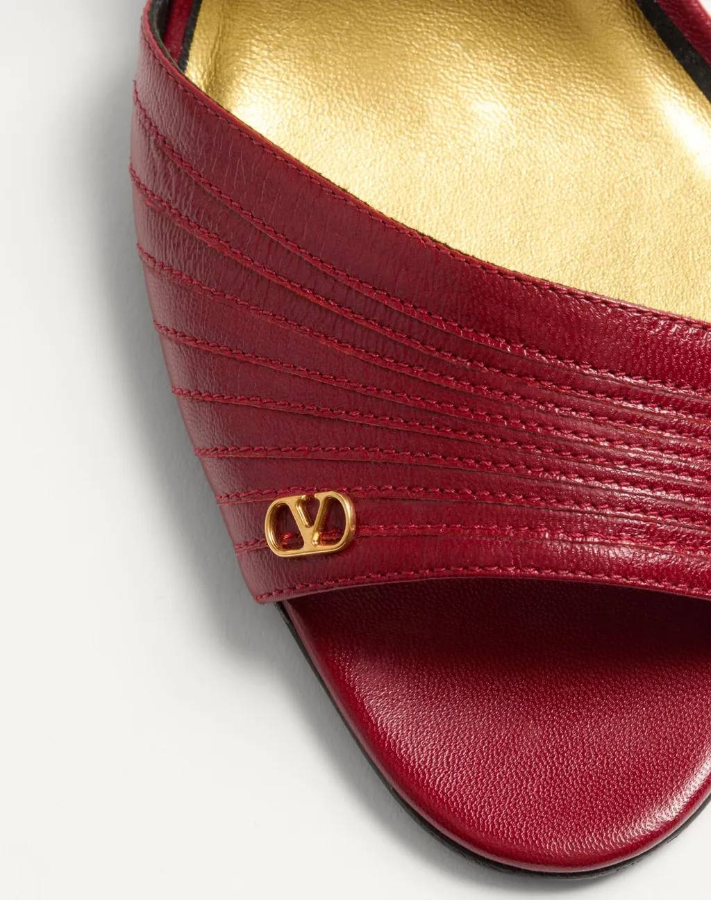Valentino Ladycrush Ankle Strap Heeled Sandals