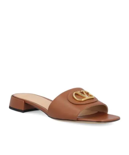 Valentino Vlogo Signature Slip-On Sandals