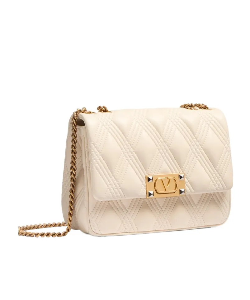 Valentino	Garavani Rockstud Quiltie 67 Medium Shoulder Bag