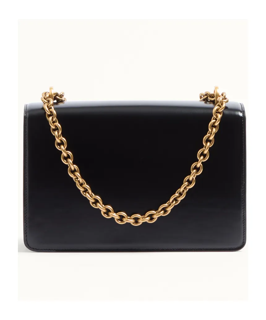 Valentino Vain Logo Plaque Shoulder Bag