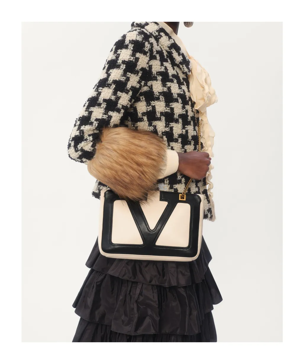 Valentino Viva Superstar Chained Small Tote Bag