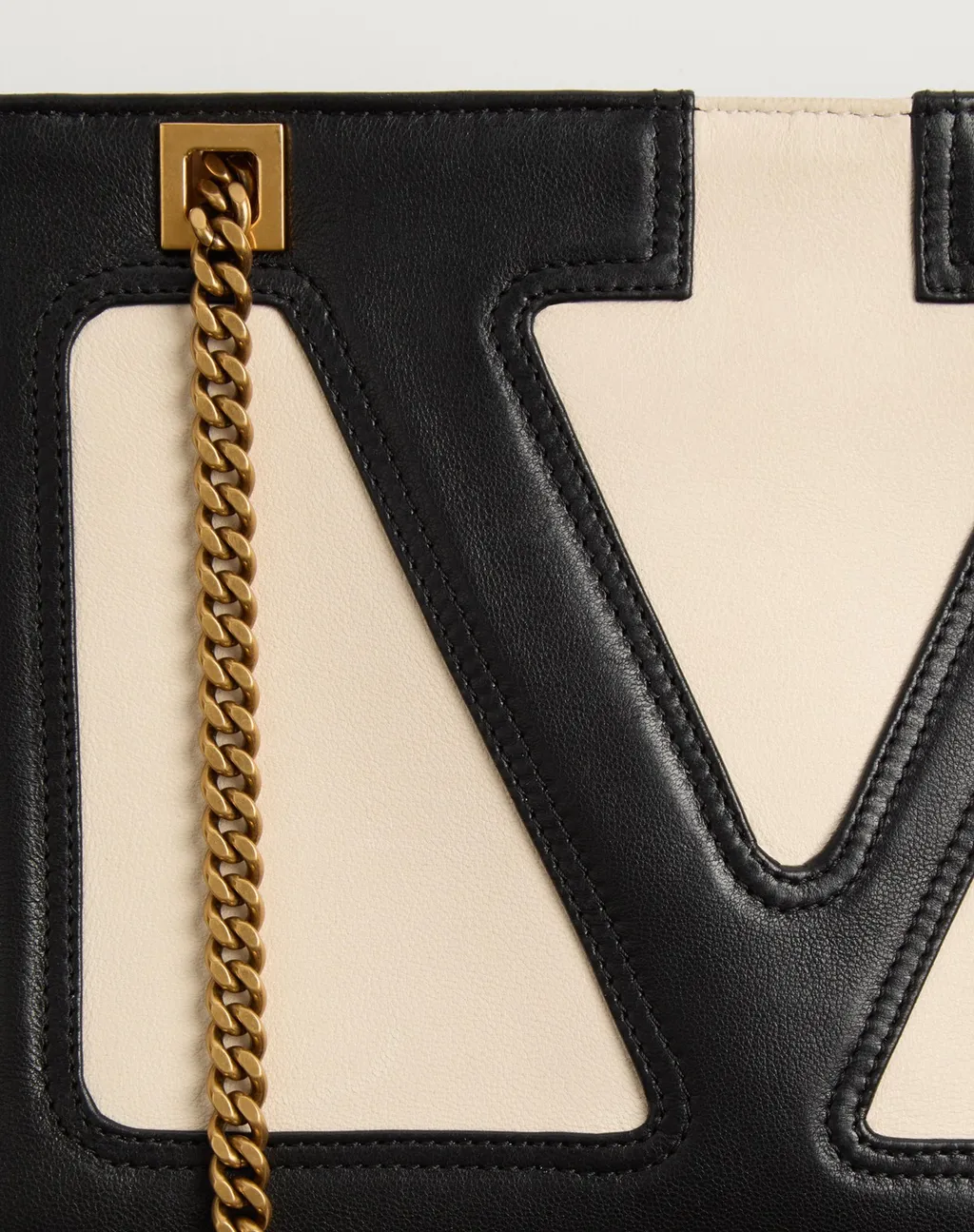Valentino Viva Superstar Chained Small Tote Bag