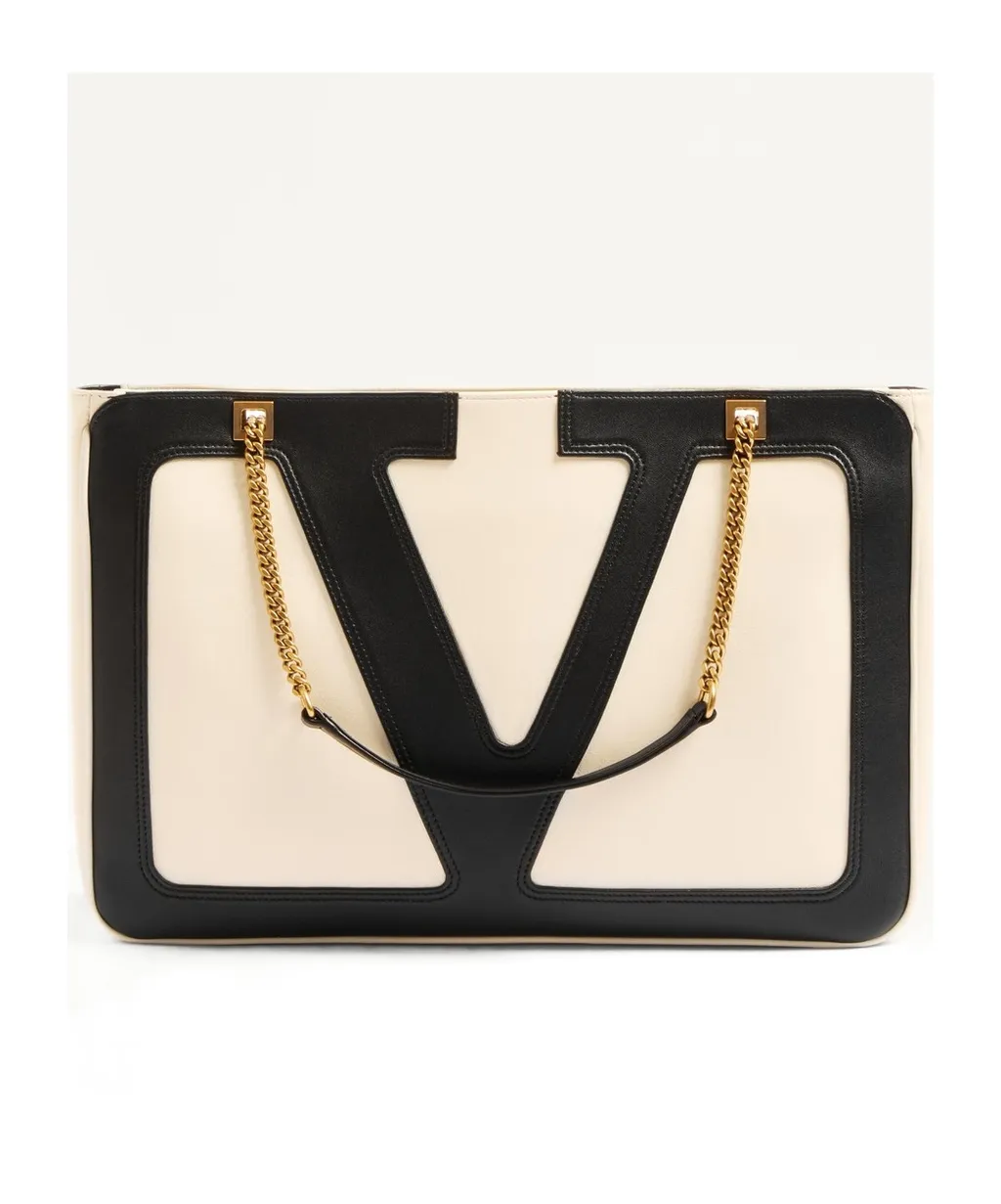 Valentino	Viva Superstar Chained Medium Tote Bag