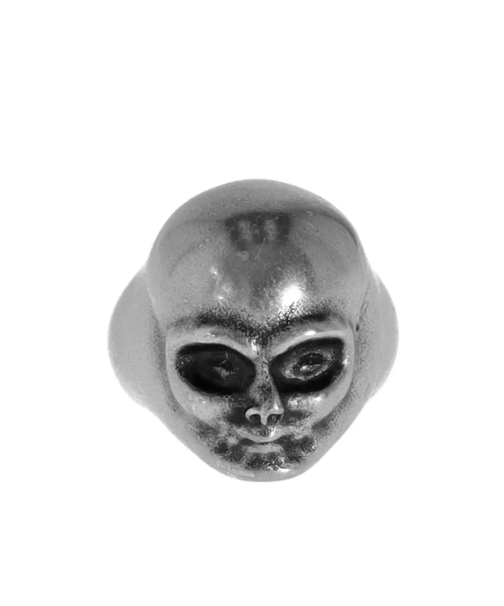 Ann Demeulemeester Betti Face Engraved Ring
