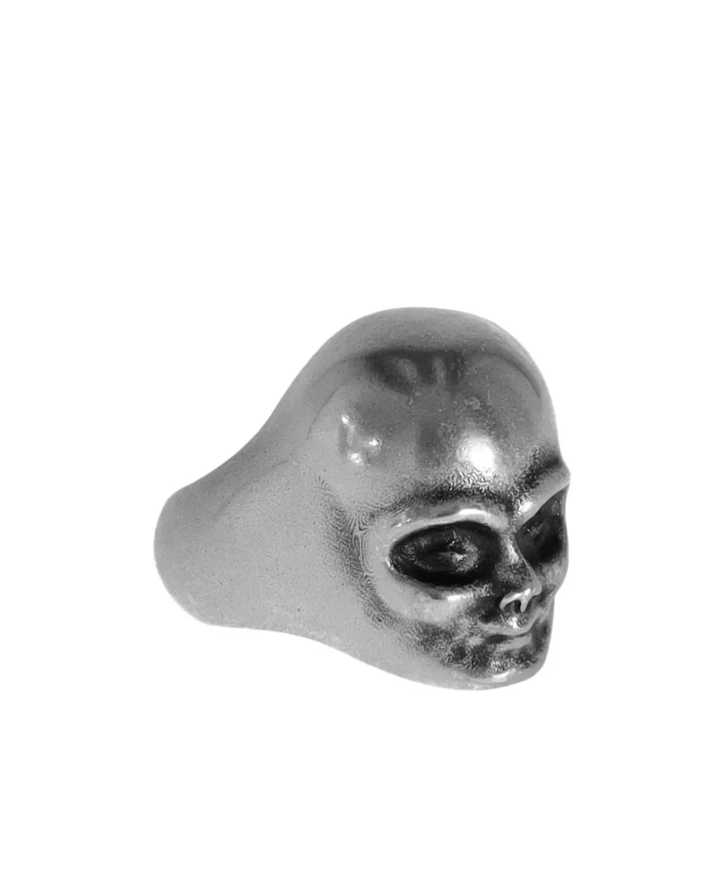 Ann Demeulemeester Betti Face Engraved Ring