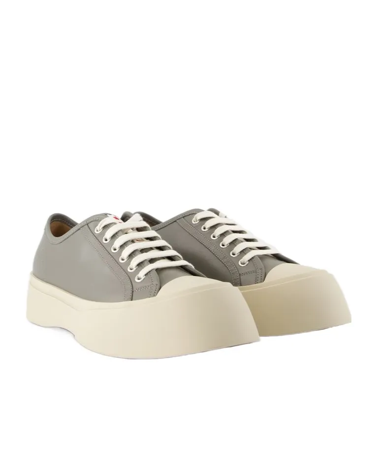 Marni Logo Patch Lace-Up Sneakers