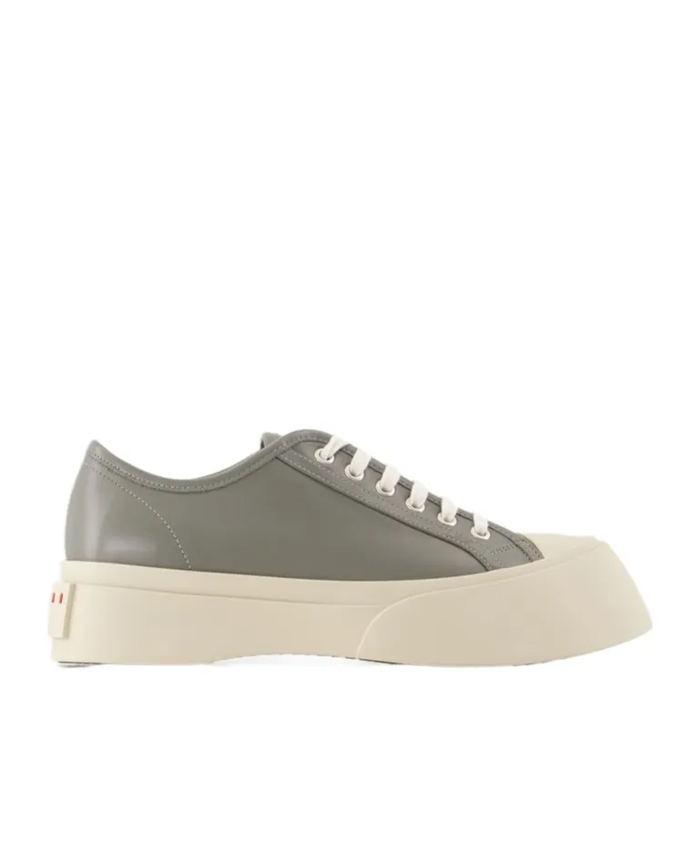 Marni Logo Patch Lace-Up Sneakers
