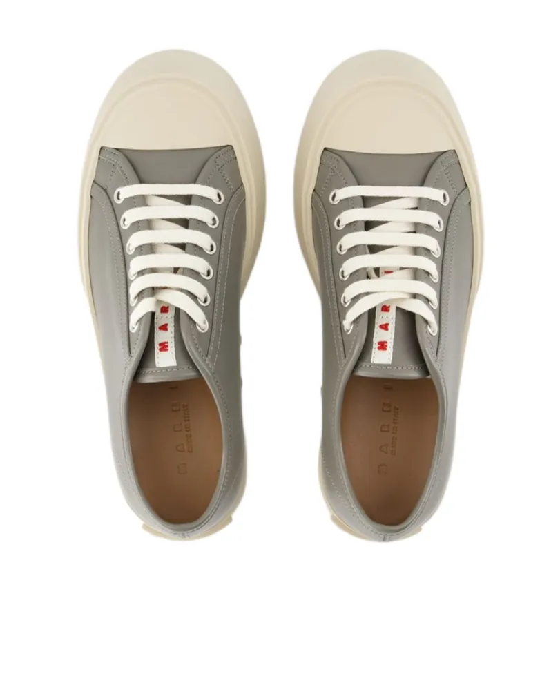 Marni Logo Patch Lace-Up Sneakers
