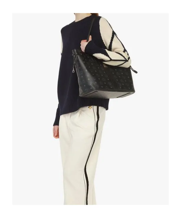 Mcm Reversible Liz Monogrammed Tote Bag