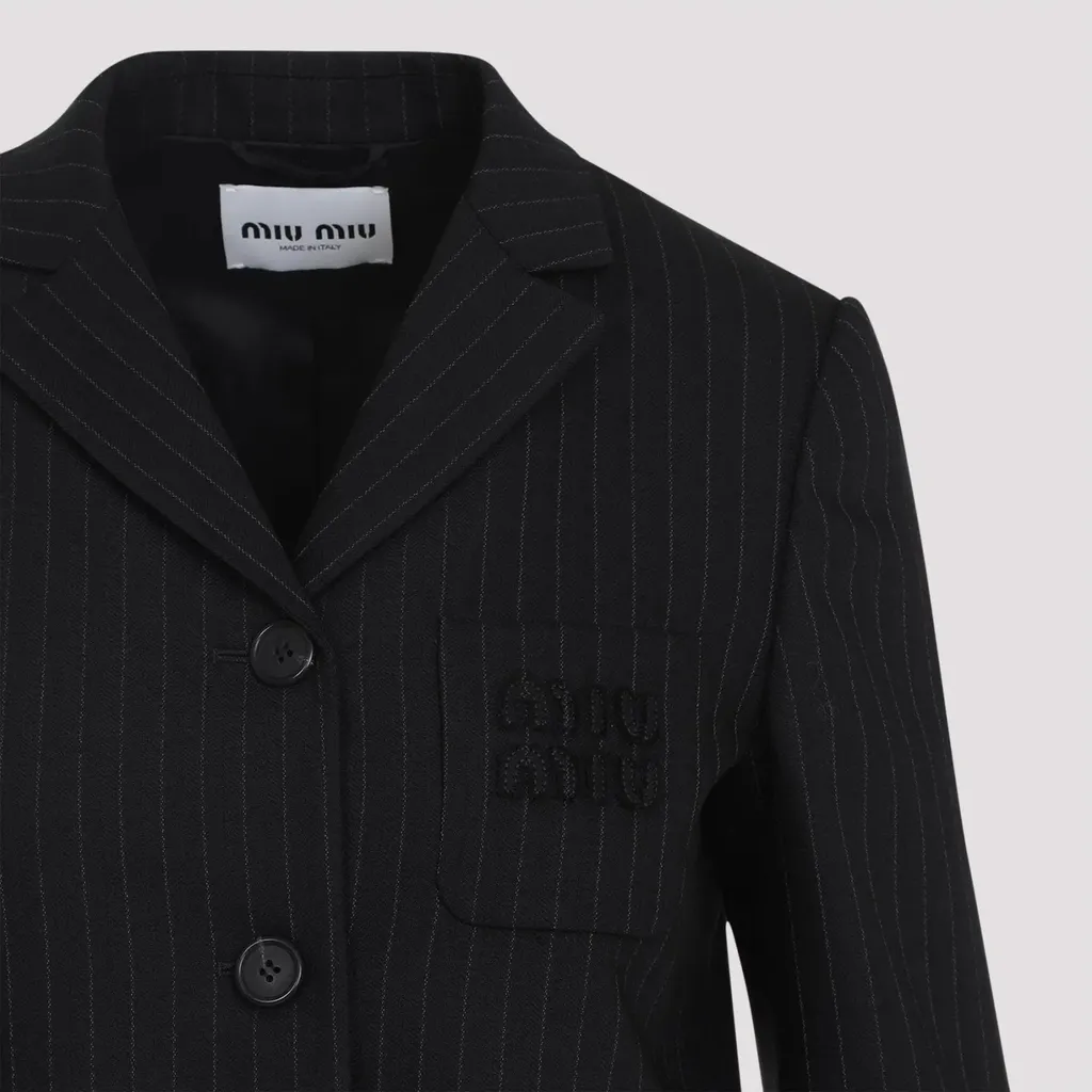 Pinstriped Jacket