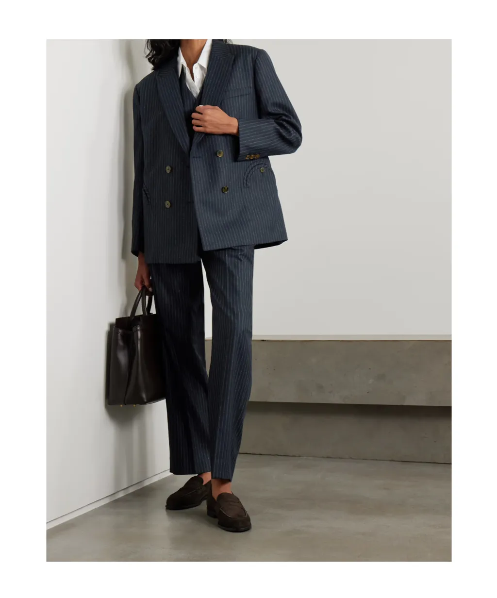 Long-Sleeved Suit Jacket