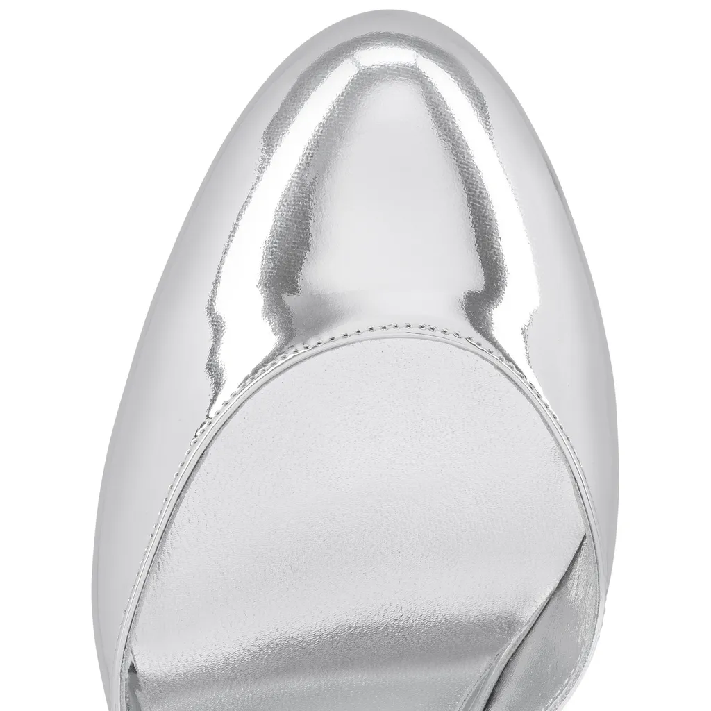 Round-Headed High-Heeled Sandals