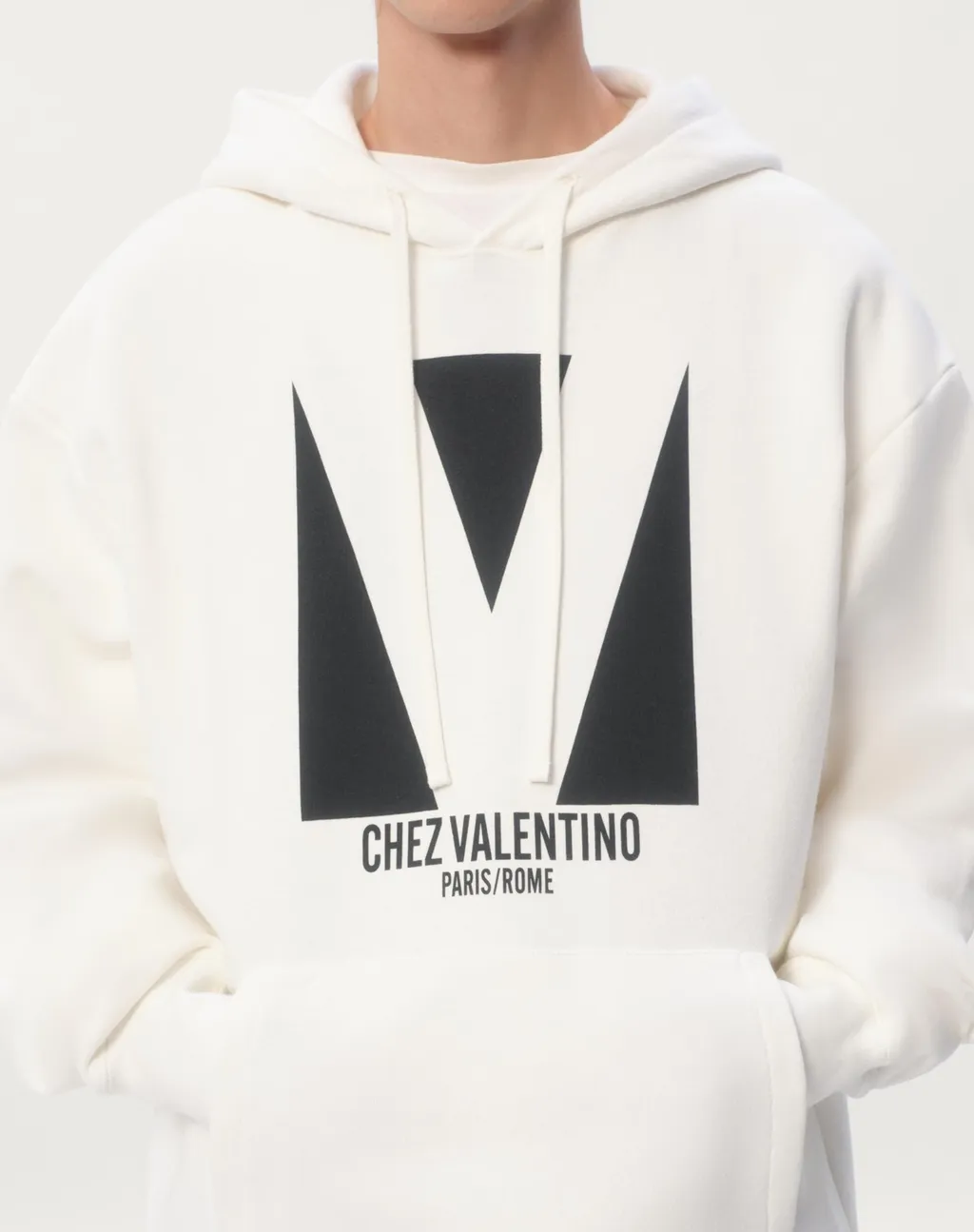 Valentino Chez Valentino Drawstring Hoodie