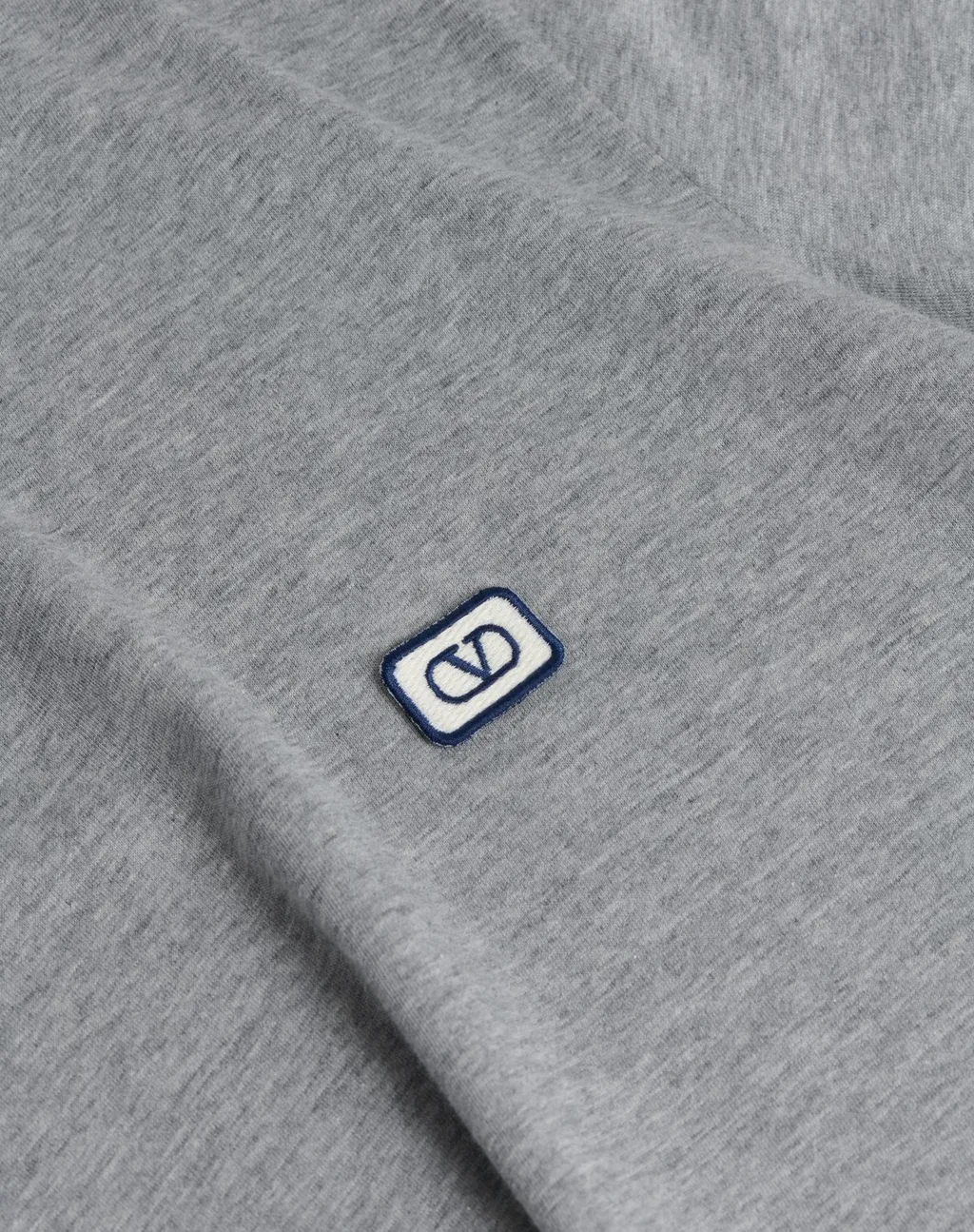 Valentino Garavani Logo Patch Crewneck T-Shirt
