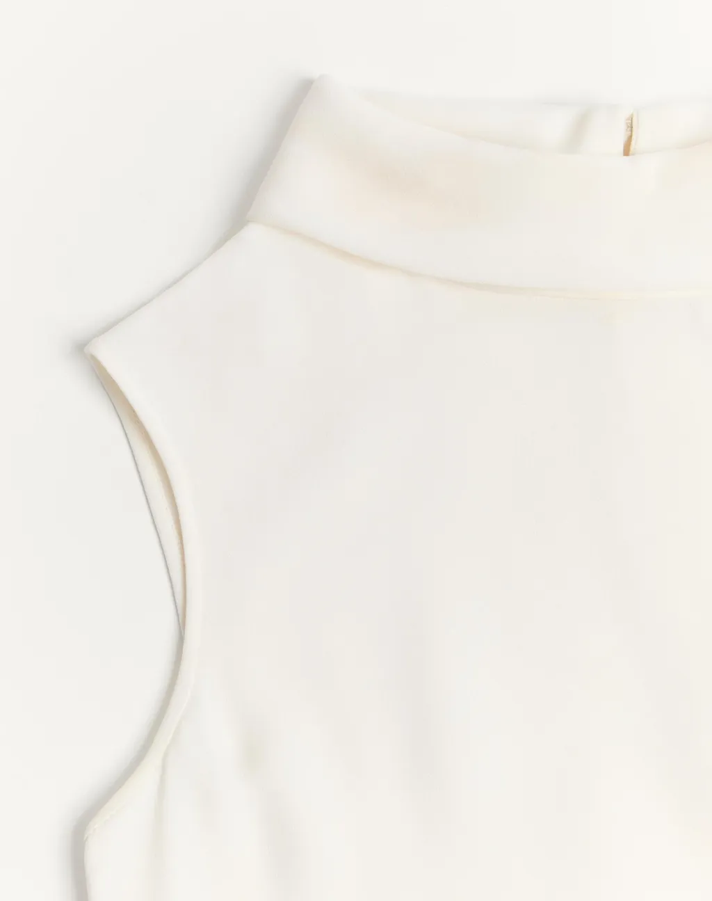 Valentino Curved Hem Sleeveless Blouse
