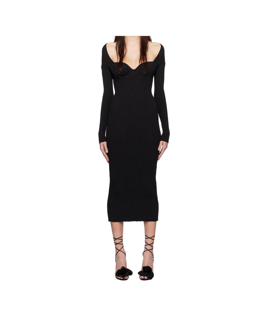Rib Knitted Dress