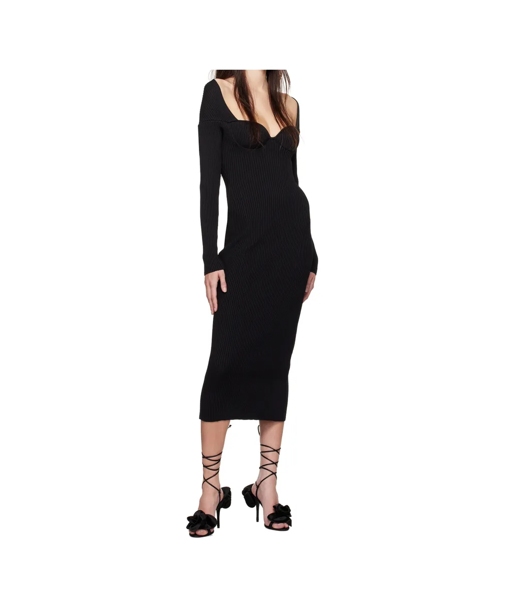 Rib Knitted Dress