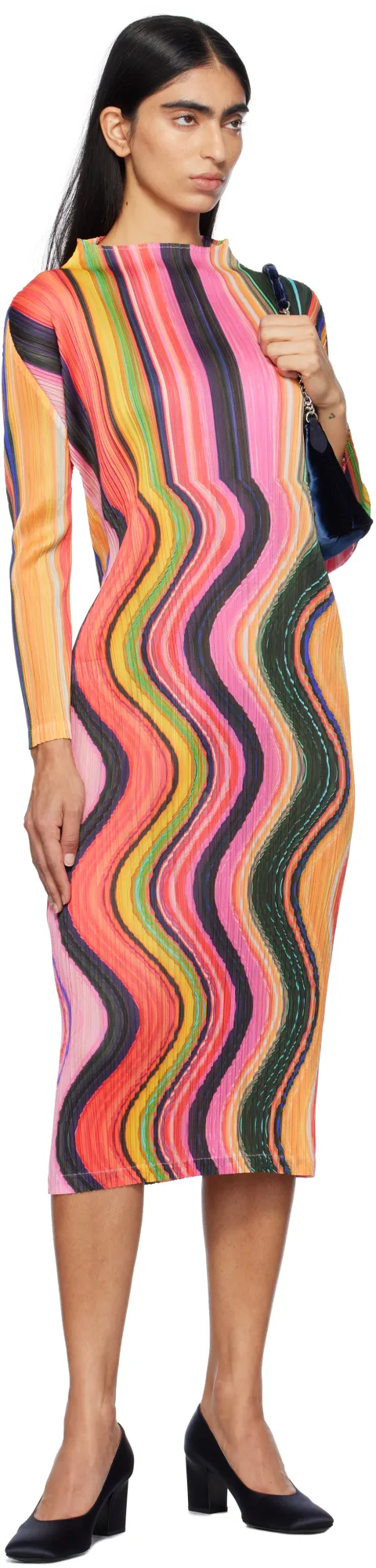 Warp Midi Dress