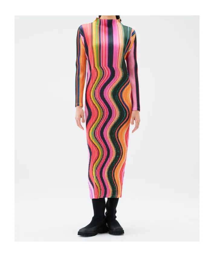 Warp Midi Dress