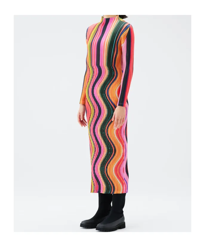 Warp Midi Dress