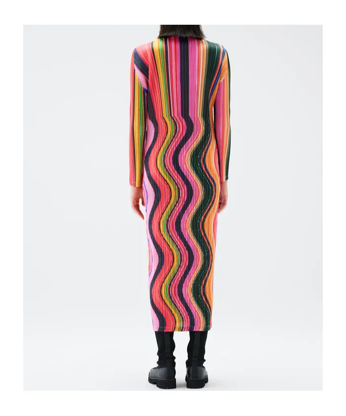 Warp Midi Dress