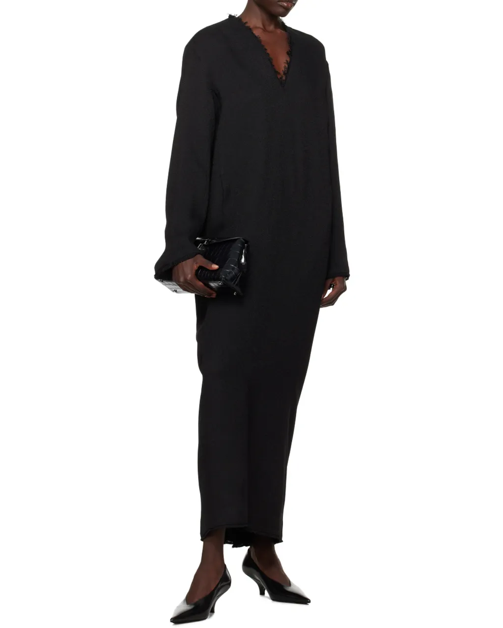 Broad Sablé Maxi Dress