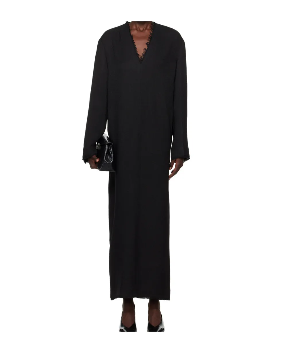 Broad Sablé Maxi Dress