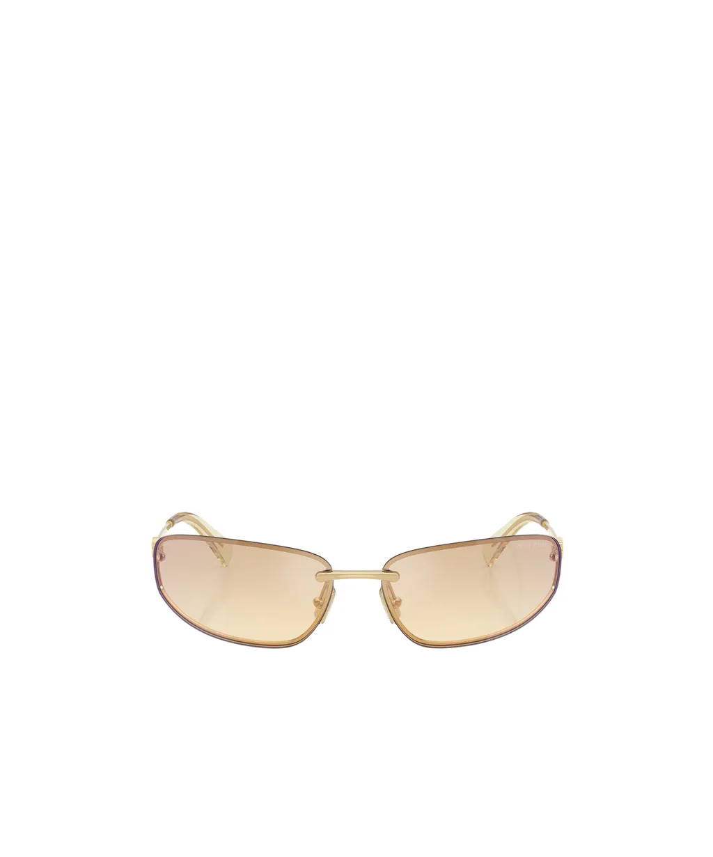 Wraparound-Frame Sunglasses
