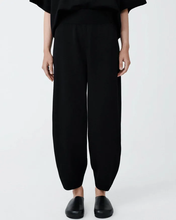 Elastic Waist Casual Pants
