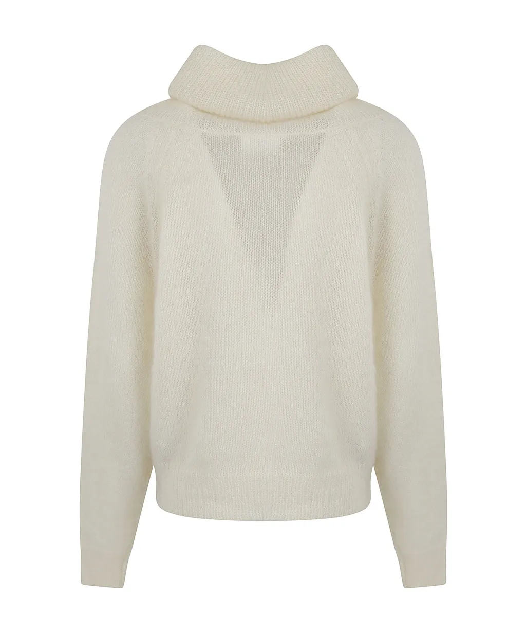 P.A.R.O.S.H. Luce Turtleneck Knit Sweater