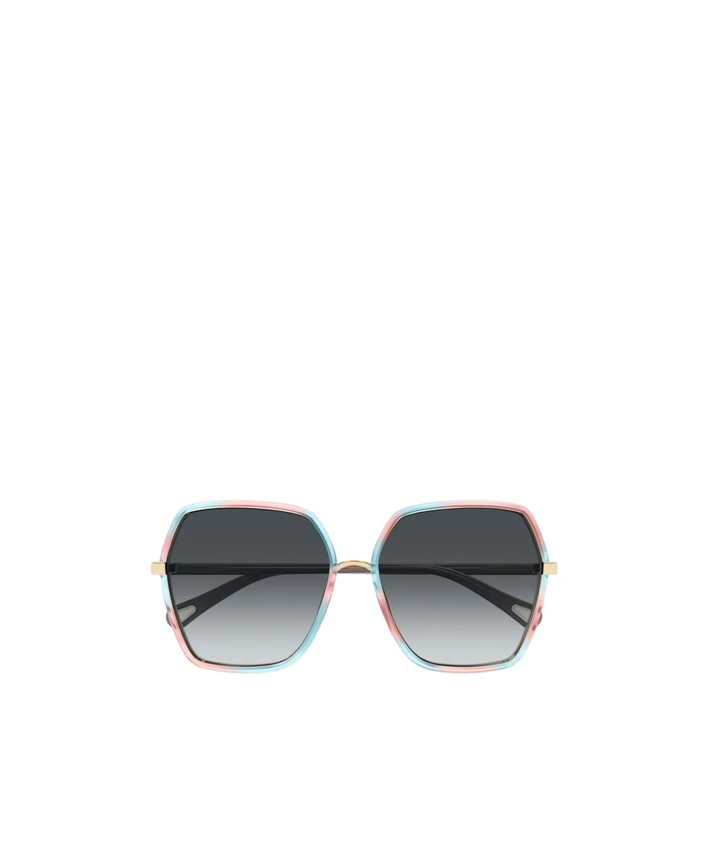 Chloé Eyewear Geometric Frame Sunglasses