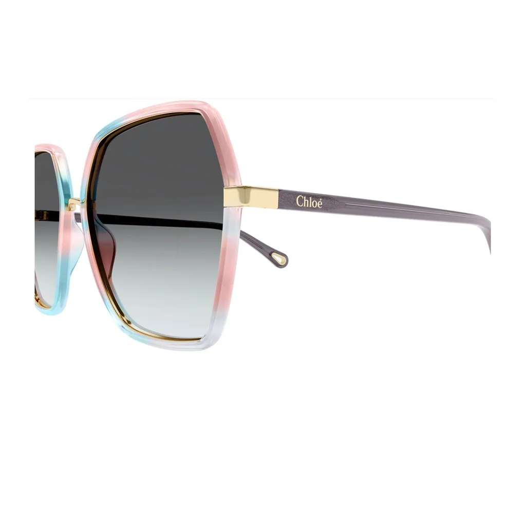 Chloé Eyewear Geometric Frame Sunglasses
