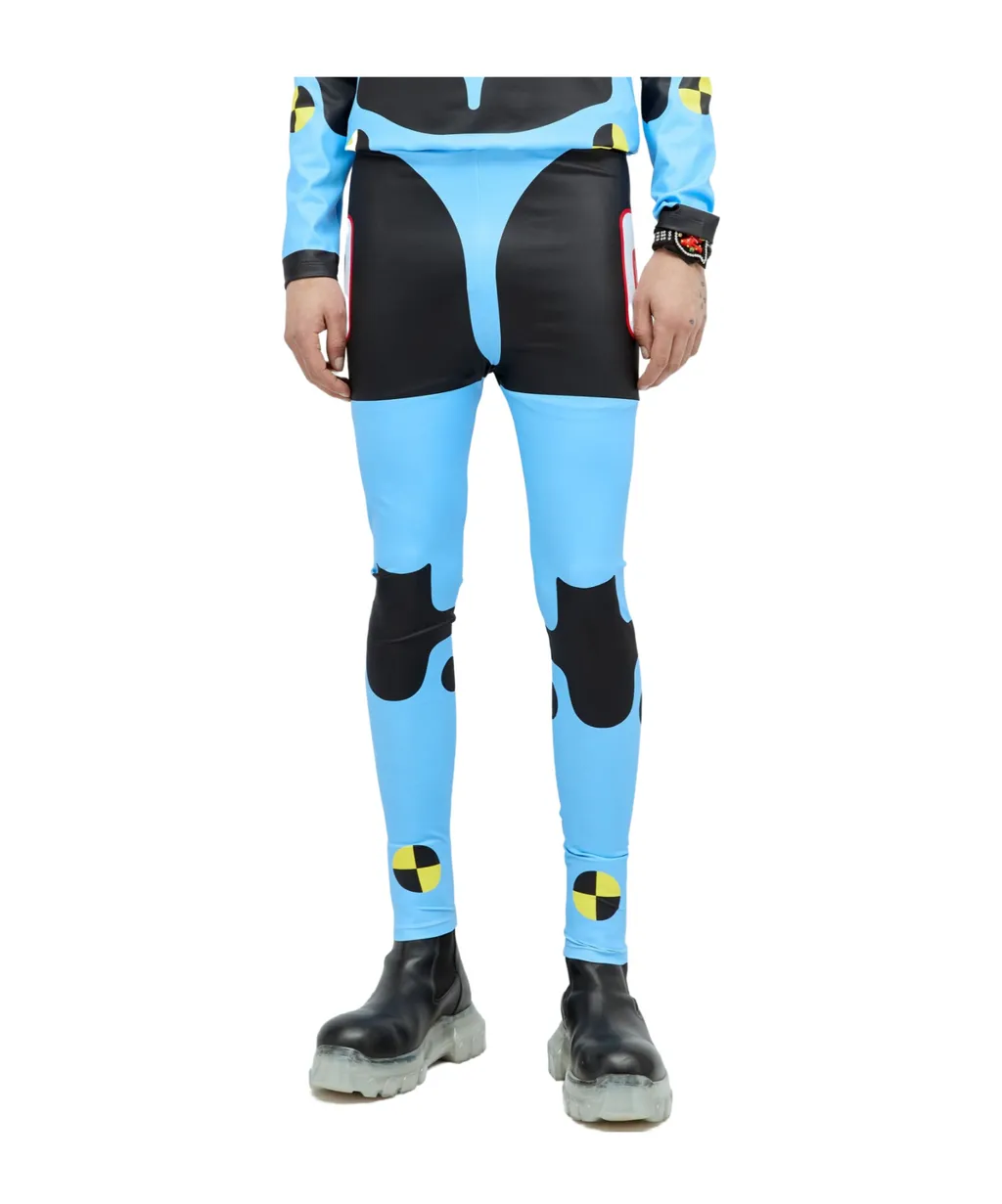 Elastic Woven Leggings