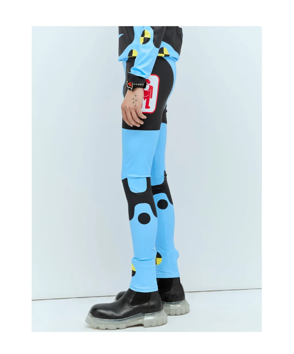 Elastic Woven Leggings
