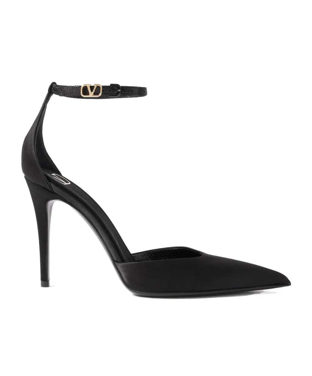 Valentino Vlogo Signature Pointed Toe Pumps