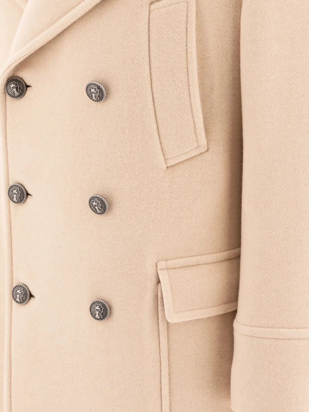 Brunello Cucinelli Double-Breasted Long Sleeved Coat