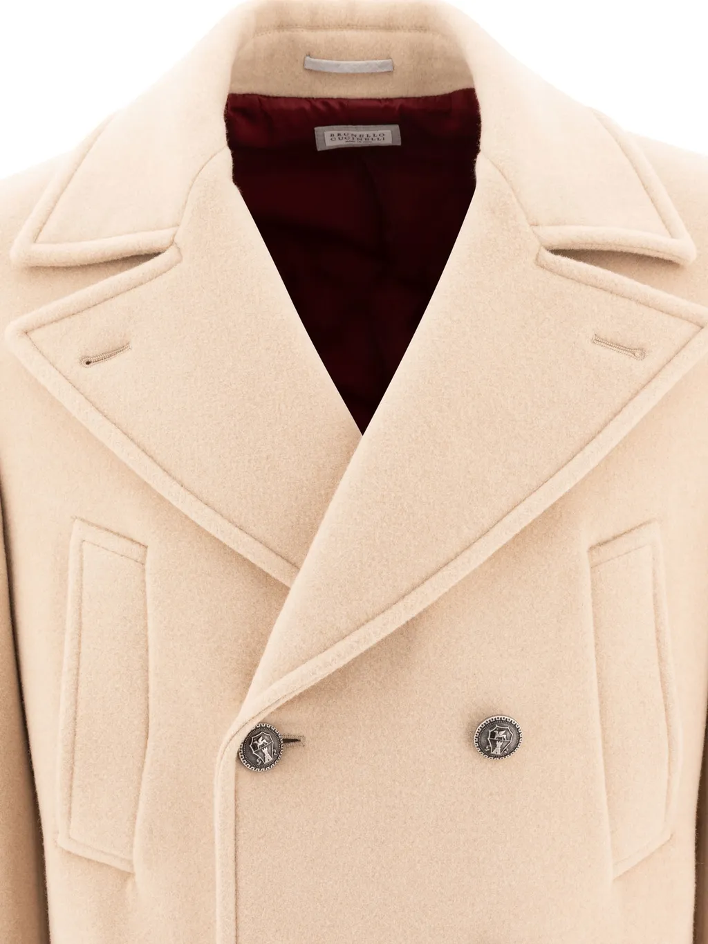 Brunello Cucinelli Double-Breasted Long Sleeved Coat