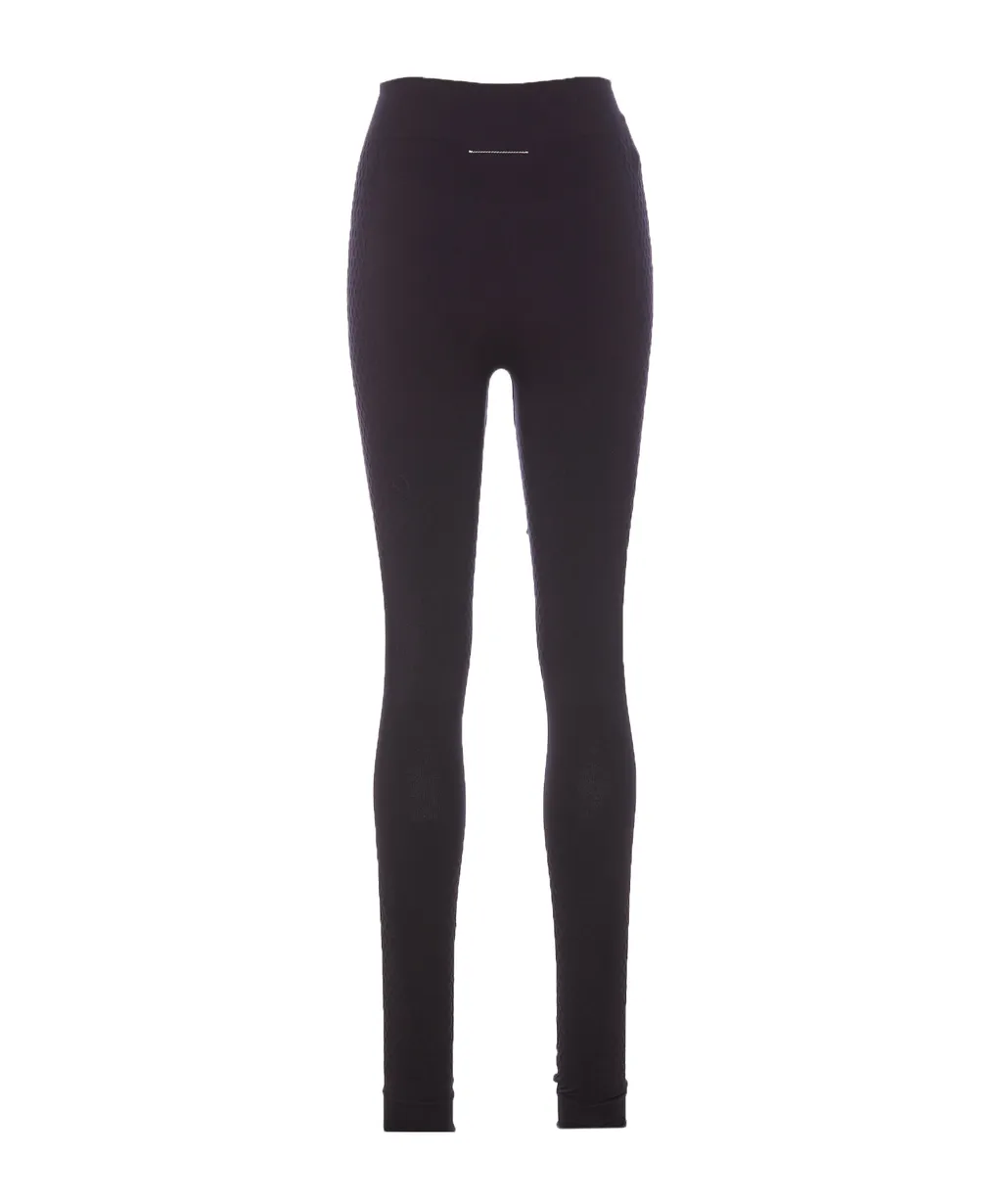Mm6 Maison Margiela X Salomon Logo Printed Trousers