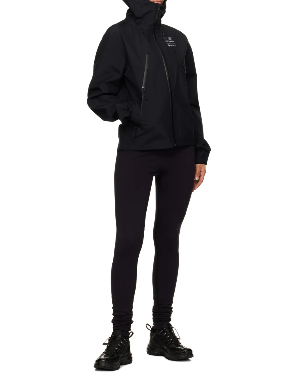 Mm6 Maison Margiela X Salomon Logo Printed Trousers