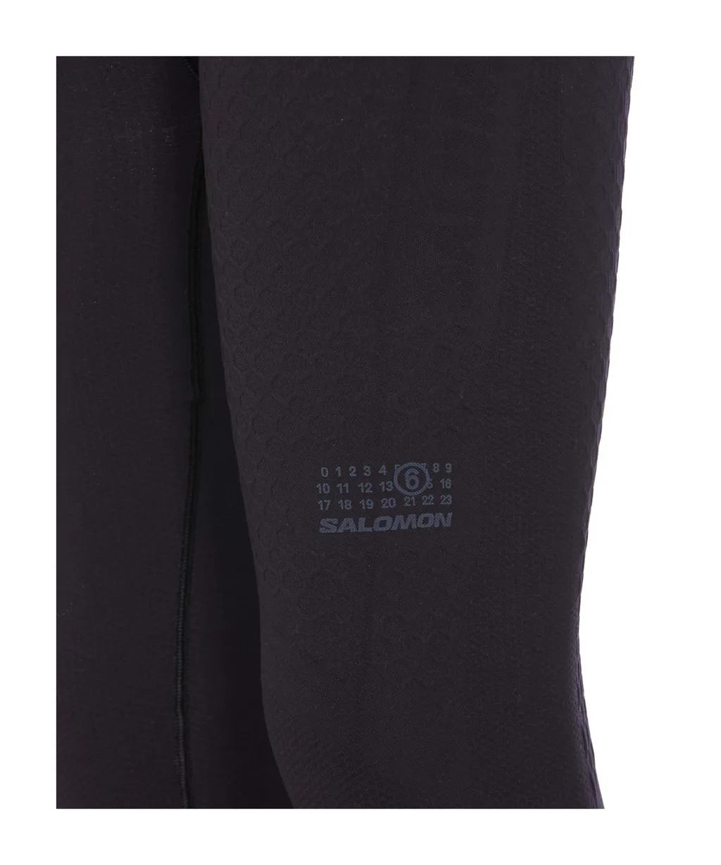Mm6 Maison Margiela X Salomon Logo Printed Trousers