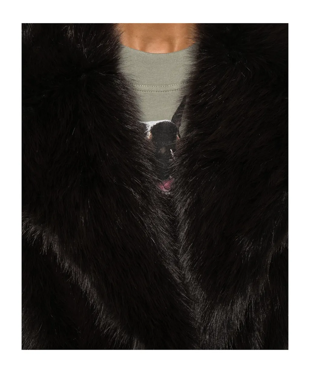 X Shoreditch Ski Club Ebony Coat